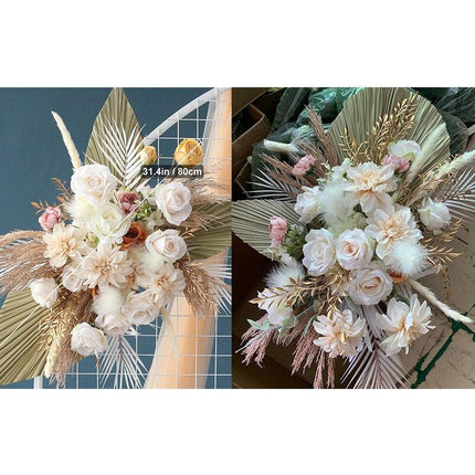 Chic Pampas Grass Wedding Backdrop Kit for Custom DIY Decorations