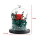 Eternal Beauty Glass Dome Rose - Timeless Romantic Gift and Decor