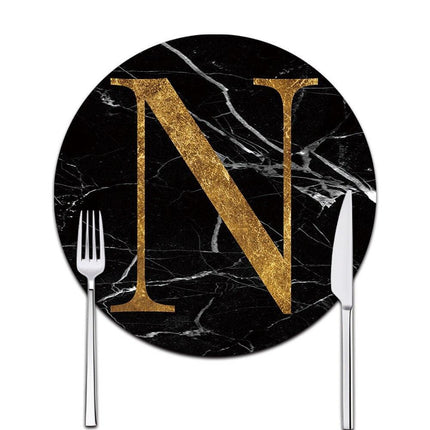 Personalized Monogram Coasters for Sophisticated Table Settings