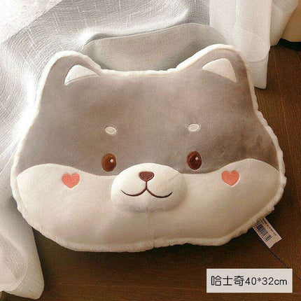 Charming Animal Plush Pillow - Soft, Cozy, and Delightfully Snuggly