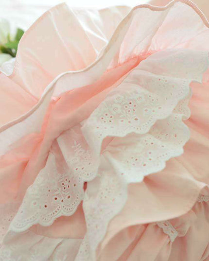 Botanical Elegance Korean Cotton Luxury Bedding Set