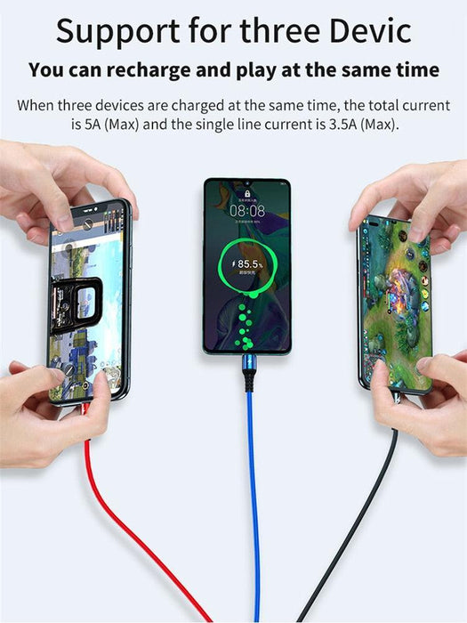 All-in-One Fast Charging Cable for Huawei, iPhone, and Samsung - The Ultimate Power Solution