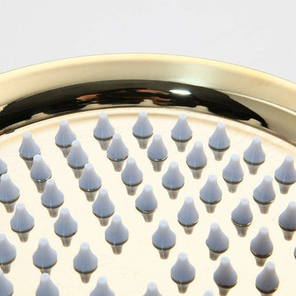 Luxurious Golden Opulence Brass Rainfall Shower Set