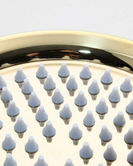 Luxurious Golden Opulence Brass Rainfall Shower Set