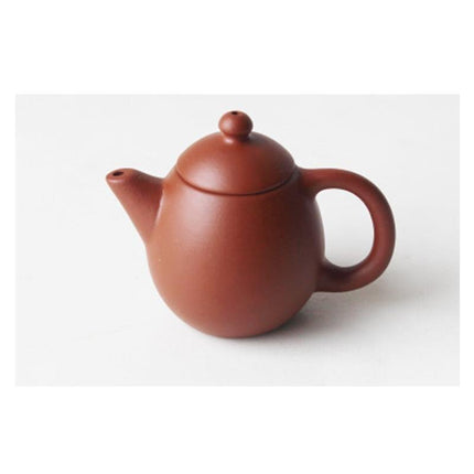 Whimsical Purple Clay Teapot Ensemble with Charming Tea Pet