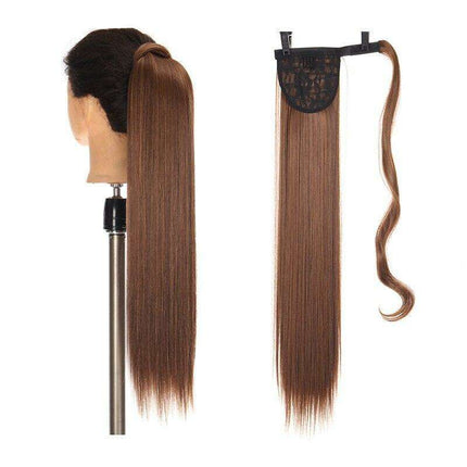 Transformative 24-Inch Magic Sticker Ponytail Extension