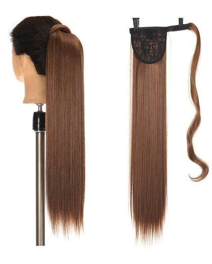 Transformative 24-Inch Magic Sticker Ponytail Extension