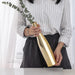 Golden Nordic Charm: Luxe Ceramic Vase with Opulent Gold Finish for Elegant Home Decor