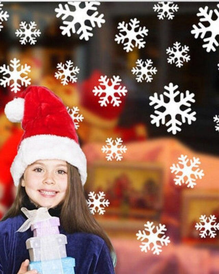 Enchanting Winter Wonderland Snowflake Decals Set
