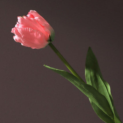 Luxurious Silk Parrot Tulip Floral Arrangement - Stunning Artificial Flower Collection