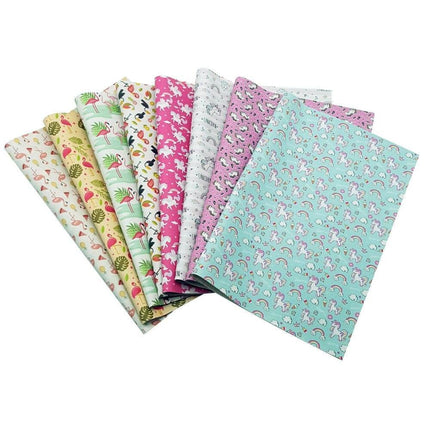 Magical Bow-Making Kit with Whimsical Unicorn and Flamingo Themes