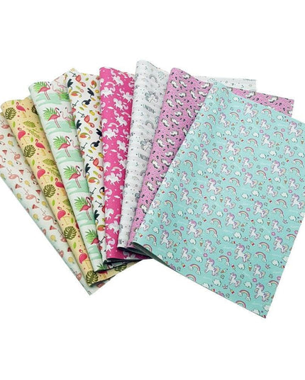 Magical Bow-Making Kit with Whimsical Unicorn and Flamingo Themes