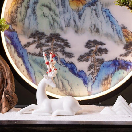 Tranquil Elegance: Exquisite Pine Tree Root Sculpture for Chic Home Decor