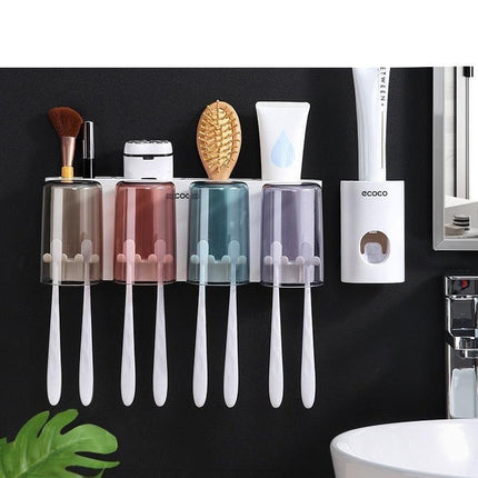 Family-Friendly Toothbrush Holder - Ultimate Bathroom Organizer for Shared Spaces