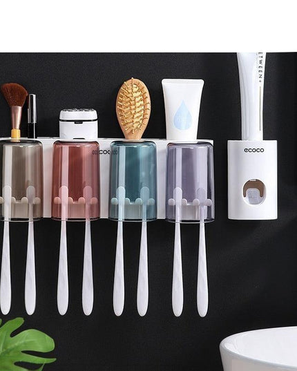 Family-Friendly Toothbrush Holder - Ultimate Bathroom Organizer for Shared Spaces