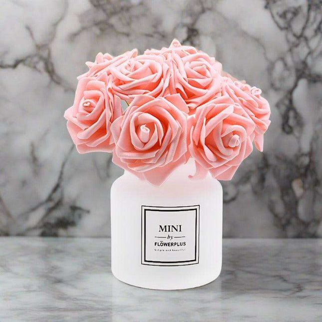 Chic 24-Piece Foam Rose Arrangement: Ideal for Home and Event Styling