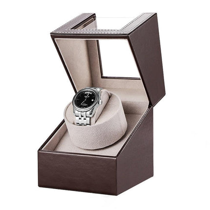 Luxury Carbon Fiber Single Watch Winder for Precision Timekeeping