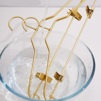 Premium Anti-Slip Trouser Hanger Collection - 5 Pack in Robust Metal & Aluminum Alloy