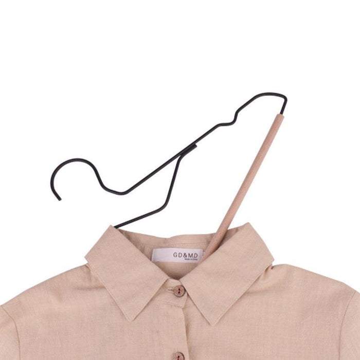 Coat Hangers with Wide Shoulders and Non-Slip Foam Coating