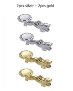 2 Silver + 2 Gold - Set of 4