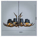 Majestic Handcrafted Deer Antler Resin Lighting Fixture - Timeless Luxury