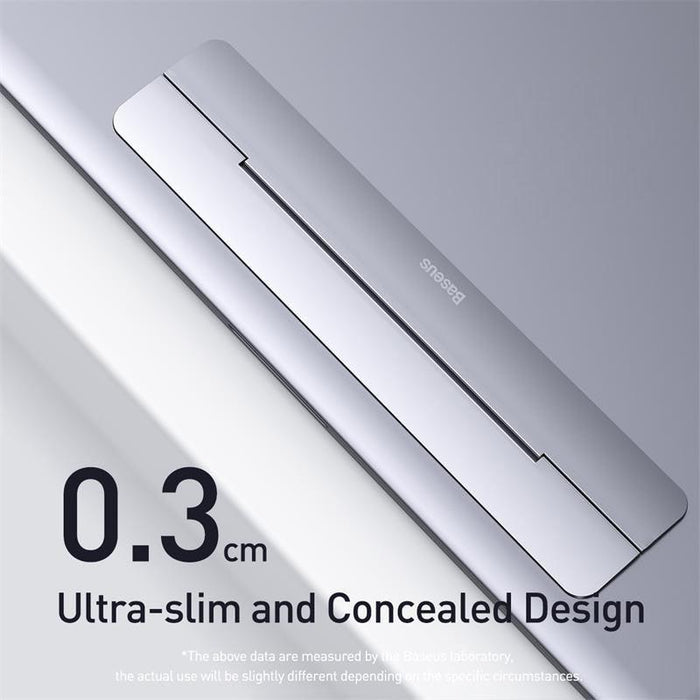 Aluminum Alloy Laptop Stand with Foldable Design and 8° Inclination Angle