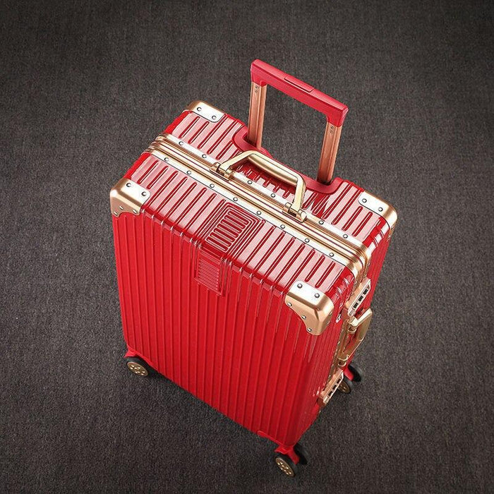 Carrylove 20&quot;24&quot;26&quot;29&quot; Inch Aluminium Frame Suitcase Box Strong Business Trolley Luggage Bag On Wheels-0-Très Elite-Model 2 4-20"-Très Elite
