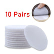 10Pairs (White) / 5cm
