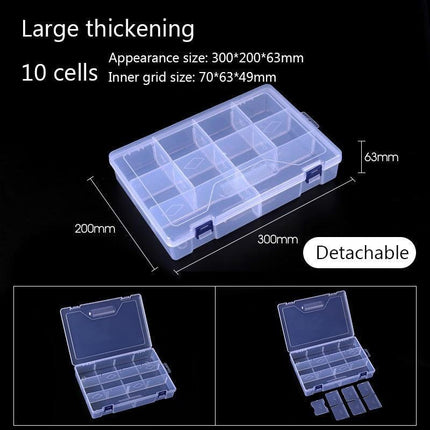 Versatile Jewelry Storage Organizer with 12 Adjustable Compartments