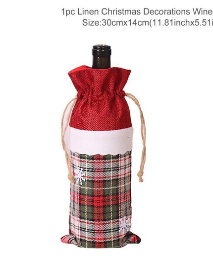 Holiday Cheer Wine Bottle Dress: Celebrate in Festive Elegance