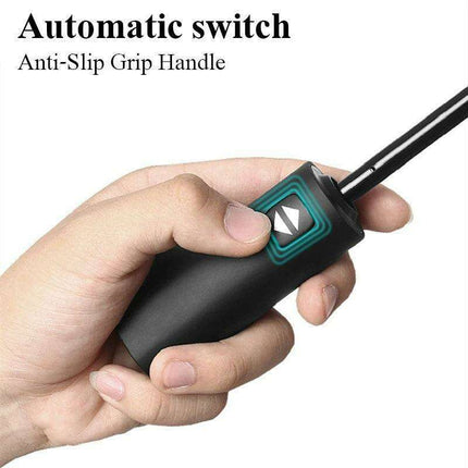 Stylish 10-Rib Compact Automatic Umbrella - Resilient and Trendy