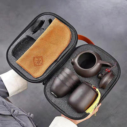 Zen Sand Tea Travel Set: Experience Authenticity in Every Sip