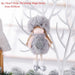 Skiing Angel Doll Ornaments - Enchanting Holiday Decor for Magical Celebrations