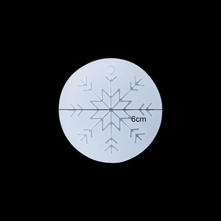 Charming Snowflake DIY Craft Set for Unique Christmas Jewelry and Ornaments