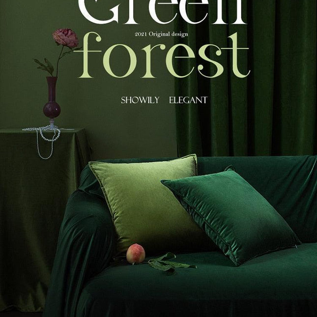 Chic Reversible Velvet Pillowcase Set - Elevate Your Home Decor with Stylish Dual-Prints