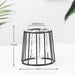 Nordic Elegance Handblown Glass Vase - Chic Decor Accent