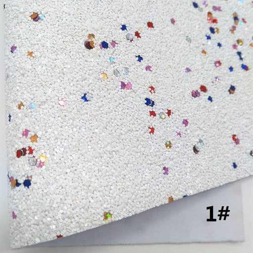 Sparkling Glitter Fabric Sheet for Crafting Accessories