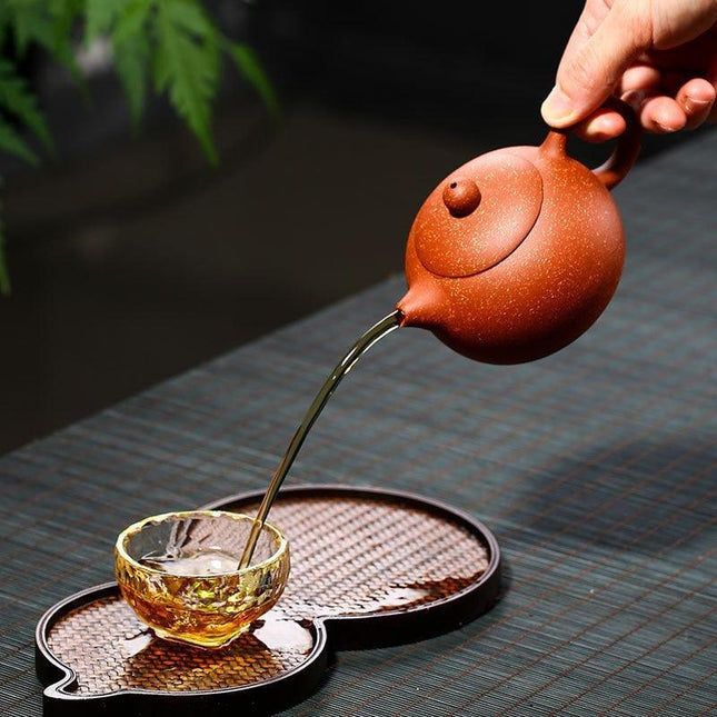 Handcrafted Yixing Clay Teapot Set: Experience the Art of Kung Fu Tea Ceremony
