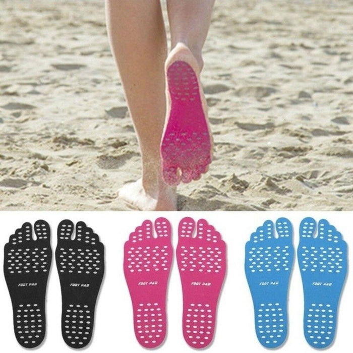 Sandy Shore Adhesive Soles: Ultimate Beach Comfort