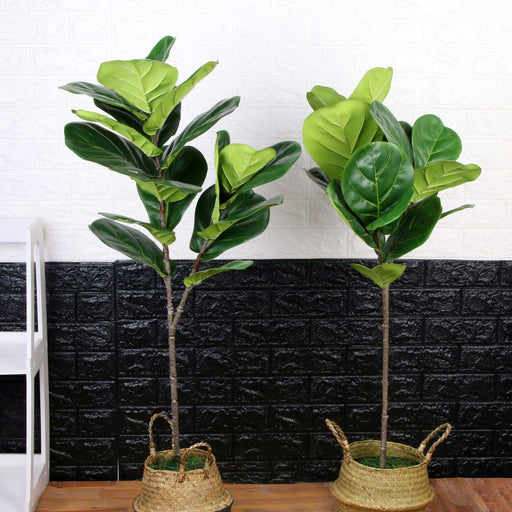 Large Artificial Ficus Rubber Tree Branch