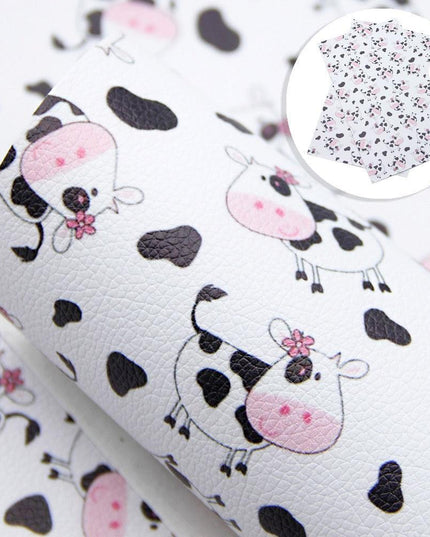 Christmas Blossom Synthetic Leather Craft Sheets - Craft Your Holiday Magic!