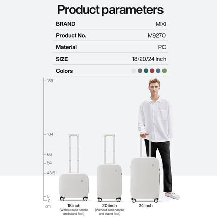Sleek Patent Luggage Collection: Timeless Style for Every Traveler - Unisex Design!