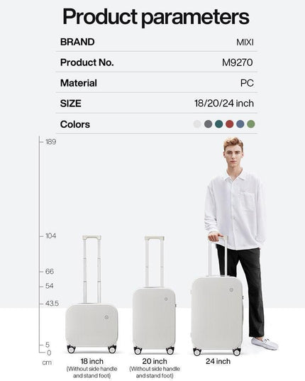 Sleek Patent Luggage Collection: Timeless Style for Every Traveler - Unisex Design!