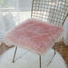 Pink Plush Seat Cushion - Soft and Cozy Home Essential
