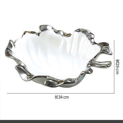 Luxurious Bone China Serving Tray - A Timeless Elegance for Dining and Decor