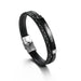 Engraved Leather Wristband with Personalized Name - Luxe PU Bracelet