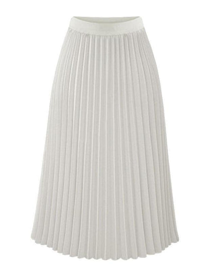 Chic Pleated Chiffon Midi Skirt - Your Go-To Summer Essential
