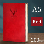 Luxurious A5 Leather-bound Journal: 200 Pages for Creative Expression