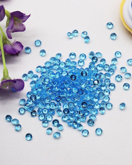 Glistening Acrylic Diamond Confetti - 1000 Piece Pack