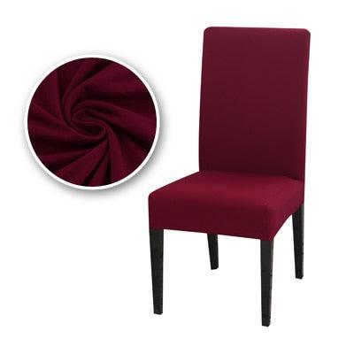 Spandex Chair Slipcover for Anti-dirty Kitchen Seats